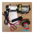 thumbnail image 1 of 2000lb--3000lb 12V 24V Portable Electric Winch Car Truck Auto Bar Trailer Hand Tool Puller Steel Wire Rope, 1 of 3