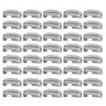 thumbnail image 2 of Clip, Replacement Accessory 40pcs Snap Comb  Clip Portable Stainless Steel 9 Teeth  For Hairstylist For Home Silver, 2 of 8