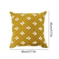 thumbnail image 3 of Styesk Leaf Grass Flowers Pillow Breathable Soft And Washable Sofa Room Display Pillow, 3 of 7