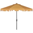 thumbnail image 4 of Safavieh Outdoor Collection Parasol de marché à manivelle Zimmerman avec rabat, 4 of 6