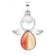 thumbnail image 1 of Pendentifs Quartz Rose Anges Féeriques Pendentif pour Colliers Femmes Filles Bijoux, 1 of 6