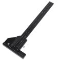 thumbnail image 4 of T Square, Wood Scriber, Woodworking Measure Construction Rulers, Drafting Tools, Drafting Ruler, For Workshop Art Framing/Drafting DIY, 4 of 8