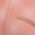 thumbnail image 1 of oneOone Velvet Dark Peach Fabric Geometric Sewing Material Print Fabric By The Yard 58 Inch Wide, 1 of 4