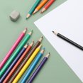 thumbnail image 5 of Uxcell 48 Colors Coloring Pencils Set, Soft Core Colored Pencils Hexagonal Shape Coloring Drawing Pencil (Green Bucket), 5 of 5