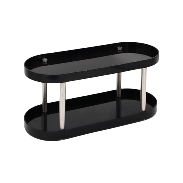 GROWTH TANK Bathroom Storage Rack Makeup Organizer Cosmetic Coutertop Shower Shelf for Black