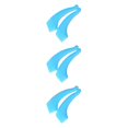 thumbnail image 4 of kurtrusly Anti Slip Eyeglass Ear hook Silicone Lightweight Eyeglasses Grip Light Blue 3Set, 4 of 6