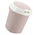 thumbnail image 3 of Bathroom Bin With Lid Pink 1Set 11.4X9.8X9.8In, 3 of 8