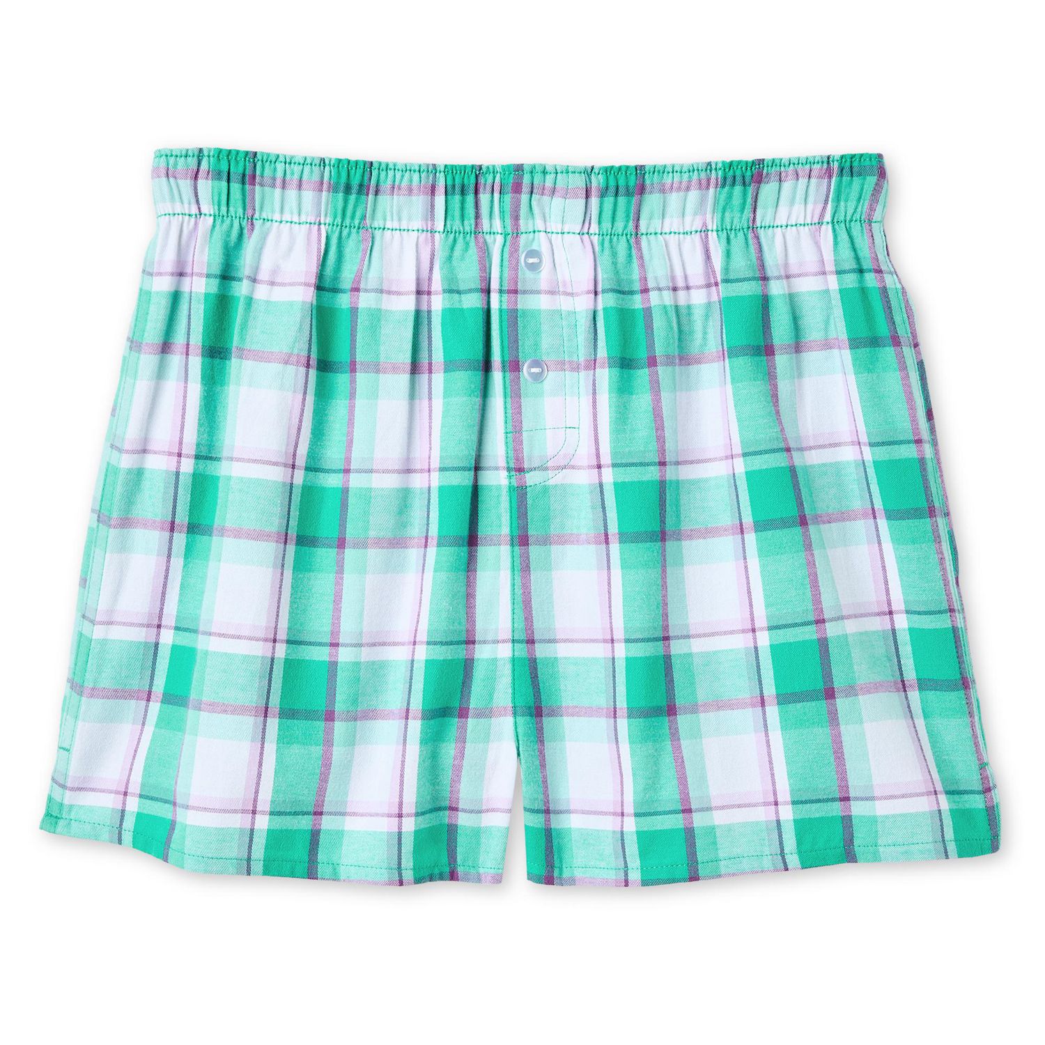 Culotte boxer de nuit en coton No Boundaries pour femmes