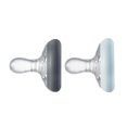 thumbnail image 1 of Tommee Tippee Breast-like Pacifier Soother, 0-6 months – Slate & Serene Sky, 1 of 5