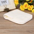 thumbnail image 4 of 4 Layers Bamboo Fiber Adult Incontinence Cloth Nappy Liner Diaper Insert Pad, Super Soft and Absorbent for Sensitive Bladders, Washable and Reusable Perfect with Diaper Pants, 4 of 7