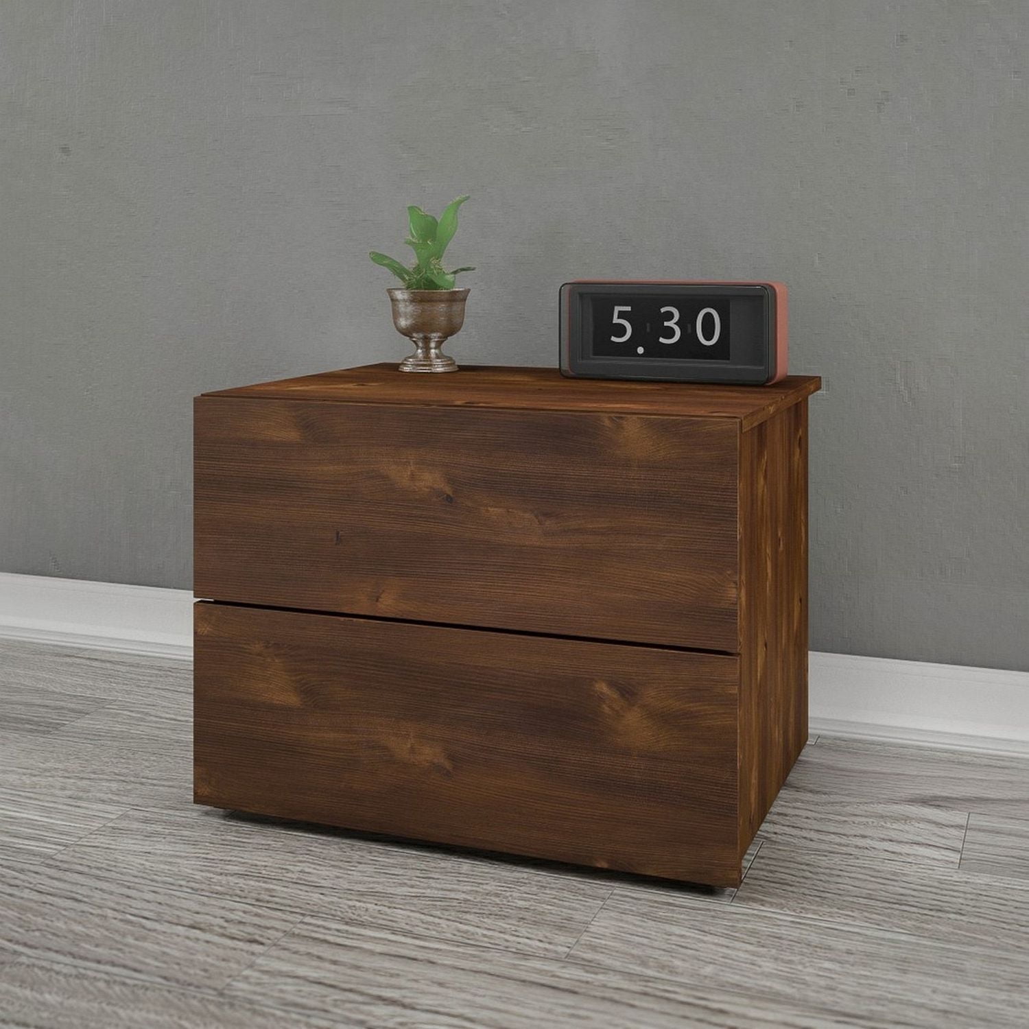 Table de nuit Nocce de Nexera en truffe