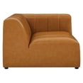 thumbnail image 4 of Modway Bartlett 2-Piece Tufting Upholstered Faux Leather Loveseat in Tan, 4 of 11