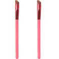 thumbnail image 1 of Shisuyan 2Pcs Makeup Brushes for Eyebrow Makeup with Artificial Fiber Pink, 1 of 9