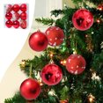 thumbnail image 2 of RKSTN Christmas Balls 9Pcs 6cm/2.36 In Shatterproof Plastic Christmas Tree Ornaments, Christmas Ball Baubles For Xmas Trees Wedding Party And Home Decor Christmas Decorations, 2 of 4