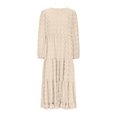 thumbnail image 4 of Gspmoly Robes pour Femmes, Robe Élégante et Décontractée à Manches Longues et Col Rond pour Femmes, Robes Formelles pour Femmes Offres du Jour, 4 of 6