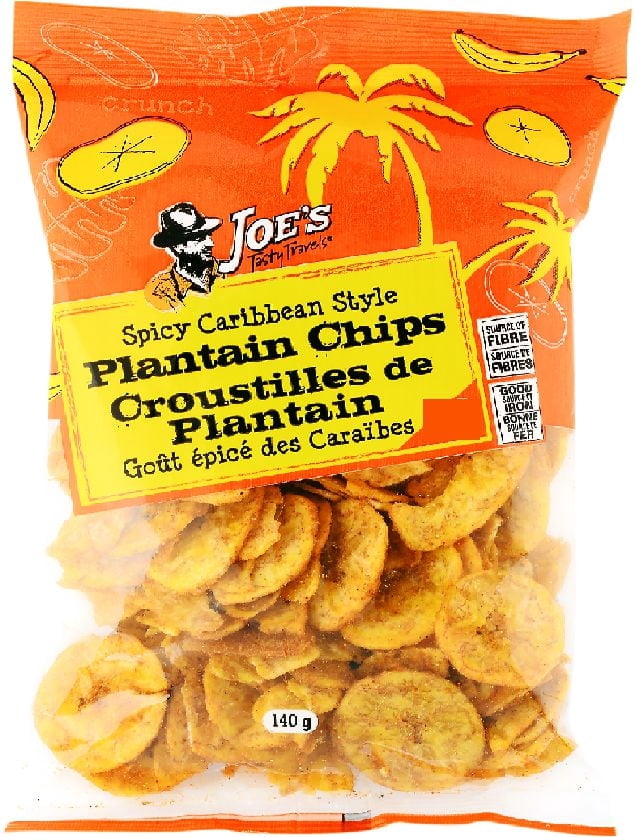 Spicy Caribbean Style Plantain Chips