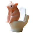 thumbnail image 1 of simhoa Ornament Collectible Creative Crafts Mini Resin Gift Decorative Pig Figurine A, 1 of 8