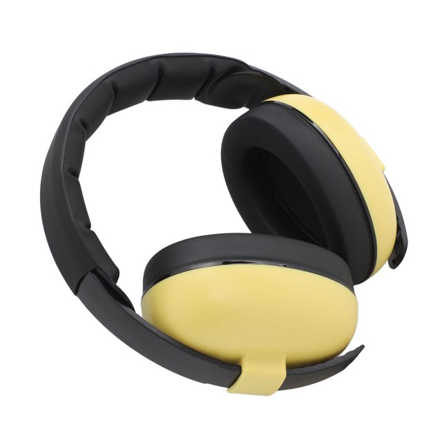 ABS PU Leather Baby Noise Reduction Earmuffs, Travel Portable Infant Soft, For Sleep Concerts Airplanes Receptions