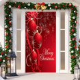 thumbnail image 2 of Huanglei Christmas Door Decoration Door Cover Hanging Cloth Holiday Party Layout Scene Background Cloth, 2 of 4