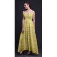 thumbnail image 5 of Bimba Tie-Dye Ladies Printed Resort Maxi DrawstringDressSpaghetti Strap Beach Wear-Medium, 5 of 5