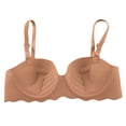 thumbnail image 4 of Timegard Seamless Bras for Women Adjustable Strap Full Support Comfort Breathable Push up Daily Bras, 4 of 6