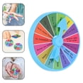 thumbnail image 4 of 10pcs Mini Tabletop Prize Wheel 15 Slots Spinning Prize Wheel Fortune Game Wheel Turntable Prizes Roulette Wheel for Carnival Party, 4 of 8