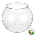 thumbnail image 1 of Bol à Poisson en Plastique Transparent pour Aquarium Petit Bac à Poissons Bol à Poisson pour Betta Poisson Poisson Rouge, 1 of 8