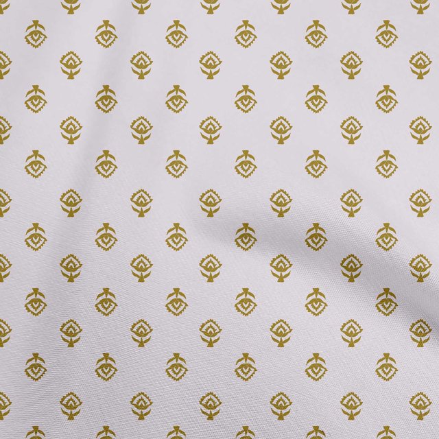 oneOone Georgette Viscose Light Violet Fabric Block Fabric For Sewing Printed Craft Fabric By The Yard 42 Inch Wide-WB