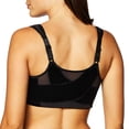 thumbnail image 3 of Playtex Womens 18 Hour Front Close Posture Bra, 46DD, Black, 3 of 3