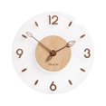 thumbnail image 3 of Moderne Minimaliste Acrylique Horloge Murale Silencieux Décoratif Mur Rond Pendules 14 Pouces, 3 of 7