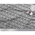 thumbnail image 2 of Soimoi Poly Georgette Fabric Geometric & Floral Block Printed Fabric 1 Yard 42 Inch Wide, 2 of 3