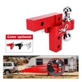 thumbnail image 2 of Car Trailer Arm Latch Lock Car Tow Bar Car Tow Ball Trailer Hitch Bracket Rv Accessories For Campers For Livestock Trailer Boats ,Weatherproof Double Locking Hitch Pin, 2 of 7