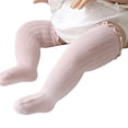 thumbnail image 4 of Newborn Baby Thigh High Sock, Infant Solid Color Crimp Socks Autumn and Winter Stocking, 4 of 5