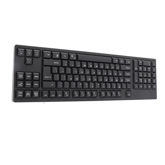 Left Left Handed Keyboard Ergonomic Full Size Dual USB Interface 109 Keys Keyboard for Computer Laptop