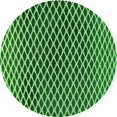 thumbnail image 1 of Ahgly Company Tapis d'Intérieur Ronds Lavables à la Machine, Style Transitionnel, Vert Émeraude Profond, 3 Pieds Rond, 1 of 7