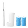 thumbnail image 2 of Bathroom Disposable Toilet Brush, 3 Layers Disposable Toilet Cleaner Brush  For Sinks, 2 of 8