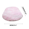 thumbnail image 3 of Hxlamzoo Fluffy Oval Area Rug, Soft Tie Dye Rug, Shaggy Colorful Rug, for Bedroom, Living Room, Teen Dorm, Baby Nursery, 11 Colors & 3 Sizes, 3 of 6