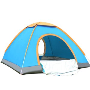Hand Throw Two Seconds Quick Open Automatic Tent Double Person Single Door Throw Tent 1-3 Person Outdoor Camping Throw Open Automatic Tent