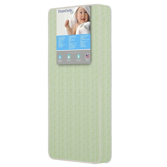 Slumber Baby, Bedtime 150 Ultra Coil Inner Spring Standard Crib & Toddler Bed Mattress I 2 in 1 Mattress I Waterproof I Green Guard Gold Certified I Model #151-150