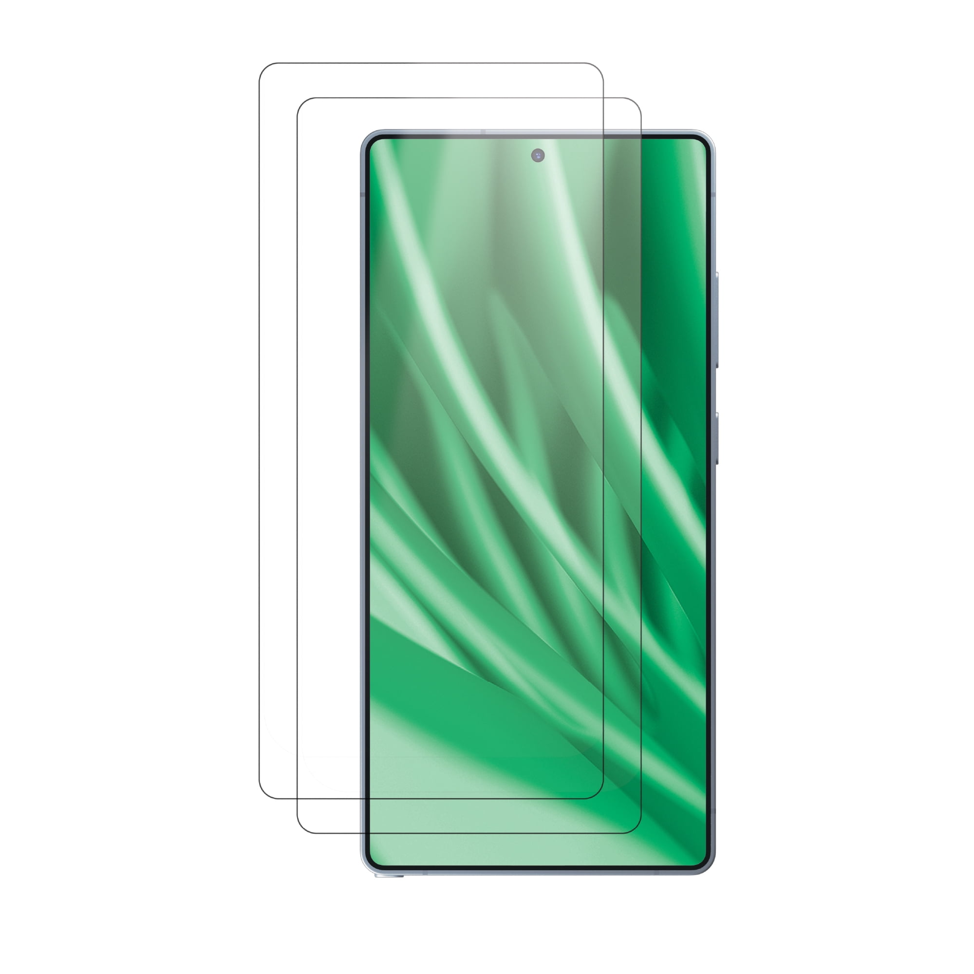 onn 2-Pack Tempered Glass Screen Protectors for Samsung Galaxy S26, Standard Drop & Scratch Protection, Includes Easy Application Frame