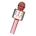 thumbnail image 4 of tredstone Microphone à Réduction de Bruit, Microphone de Karaoké Rechargeable Sans Fil, Micro LED Portable, Or Rose, 4 of 9