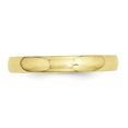 thumbnail image 4 of Bague Alliance Demi-Ronde 3 mm en Or Jaune 10k Taille 7 Classique, 4 of 9