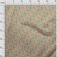 thumbnail image 3 of oneOone Velvet Orange Fabric Asian Block Sewing Craft Projects Fabric Prints By Yard 58 Inch Wide, 3 of 4