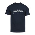 thumbnail image 1 of Gravity Threads T-Shirt à Manches Courtes pour Hommes Good Times - Bleu Marine - Grand, 1 of 1