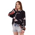 thumbnail image 4 of Inkmeso Printed Long Sleeve Oversized Shirt For WoMen's Loose Fit Button-Down Shirts Tunic, 4 of 7