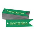 thumbnail image 1 of Inkdotpot Pack Of 50 Real Gold Foil Paper Tags Invitation Party Favor Hang Tags, 1 of 6