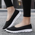 thumbnail image 2 of Kcodviy Women Casual Shoes Able Women Shoes for Work Casual Summer New Pattern Mesh Casual Work Shoes for Women Slip on Breathable and Comfortable Non Slip Large Shoes, 2 of 8