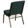 thumbnail image 4 of Bowery Hill Church Stacking Guest Chair in Hunter Green, 4 of 4