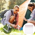 thumbnail image 1 of RXIRUCGD Outdoor Aluminum Tent Nails Tent Nail Set Camping Tent Nails With Three Edged Sawtooth Thickened With Rope Bag 8 PC, 1 of 6