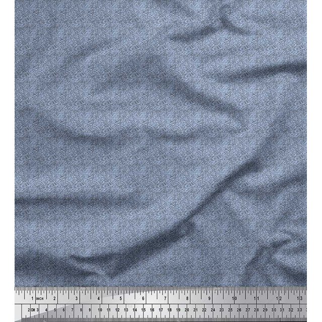 Soimoi Satin Silk Fabric Marble Stone Texture Small Print Fabric by Yard 42 Inch Wide